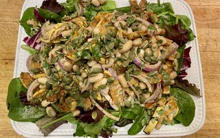 Delicata Squash and White Bean Salad